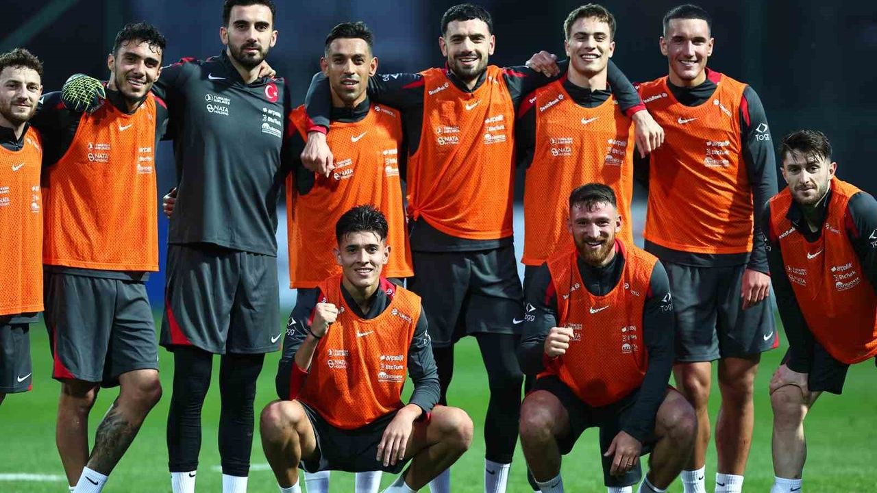 A Milli Futbol Takımı'ndan Bulgaristan Maçı Hazırlıkları