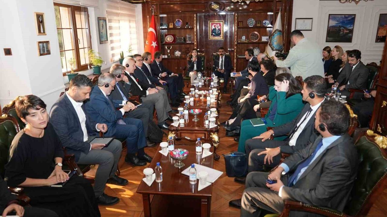 AB Heyeti Diyarbakır'da Temaslarda Bulundu