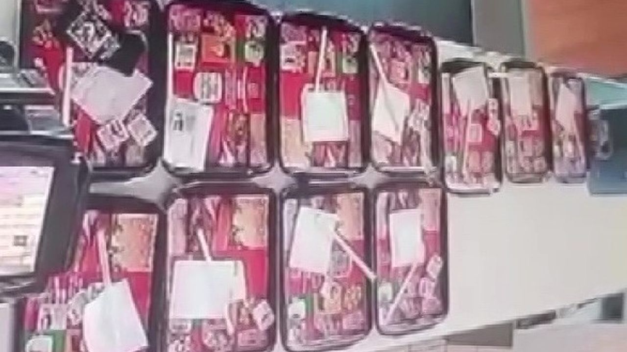 Adana'da Cep Telefonu Hırsızlığı Güvenlik Kamerasında