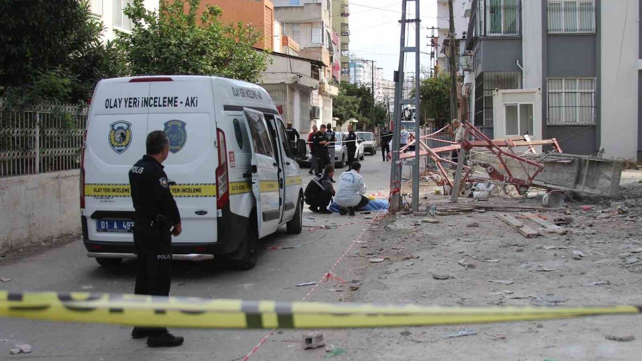 Adana'da İnşaat Faciası: 1 Ölü, 1 Yaralı