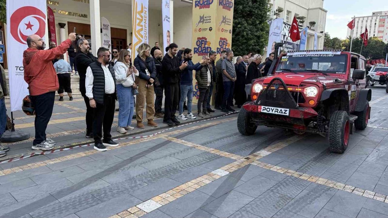 Adana'da Off-Road Yarışlarına Yoğun İlgi