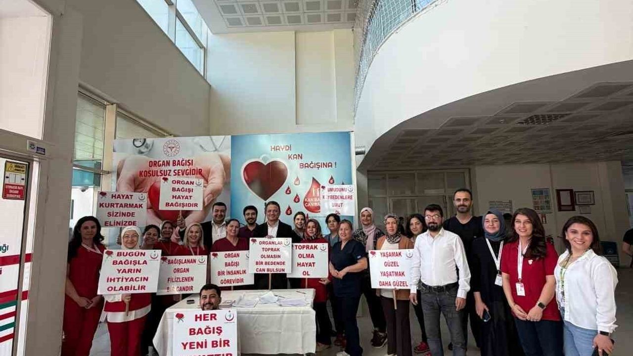 Adana'da Organ Bağışına Farkındalık Etkinliği