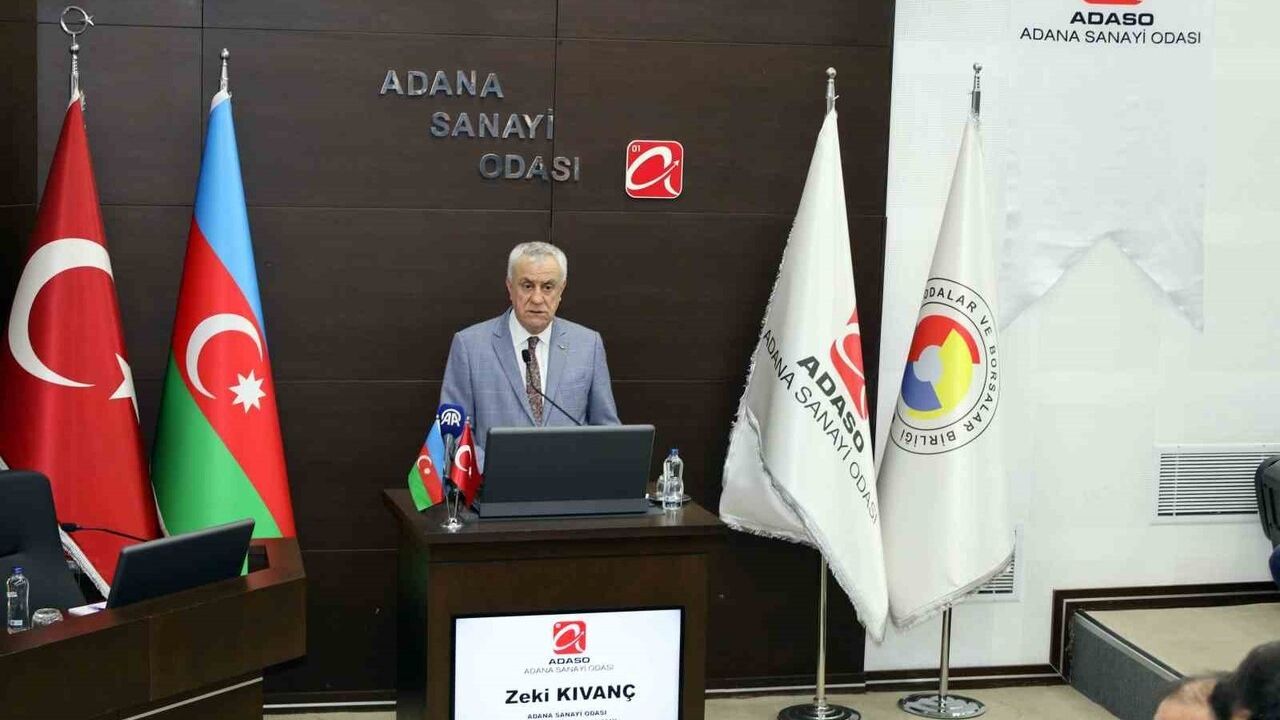 Adana ve Azerbaycan Arasındaki Ticaret Hedefi 15 Milyar Dolar