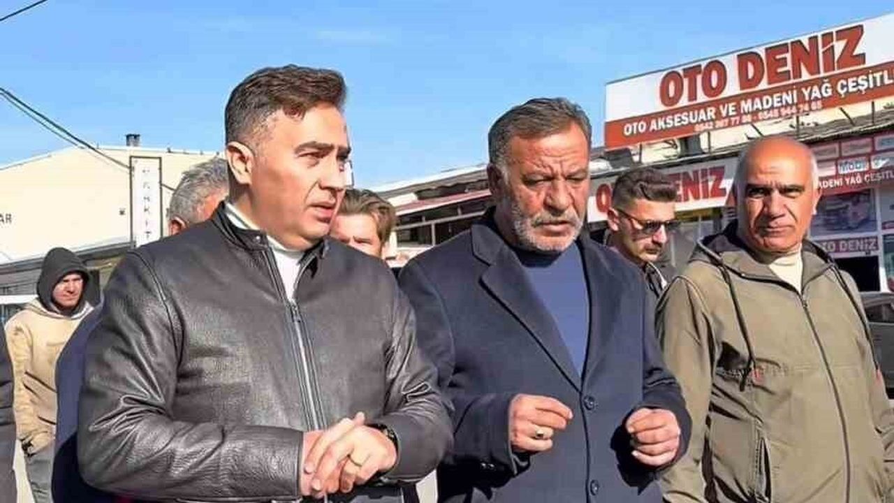 Ağrı Emniyet Müdürü Göksel Önder Sanayi Esnafını Ziyaret Etti