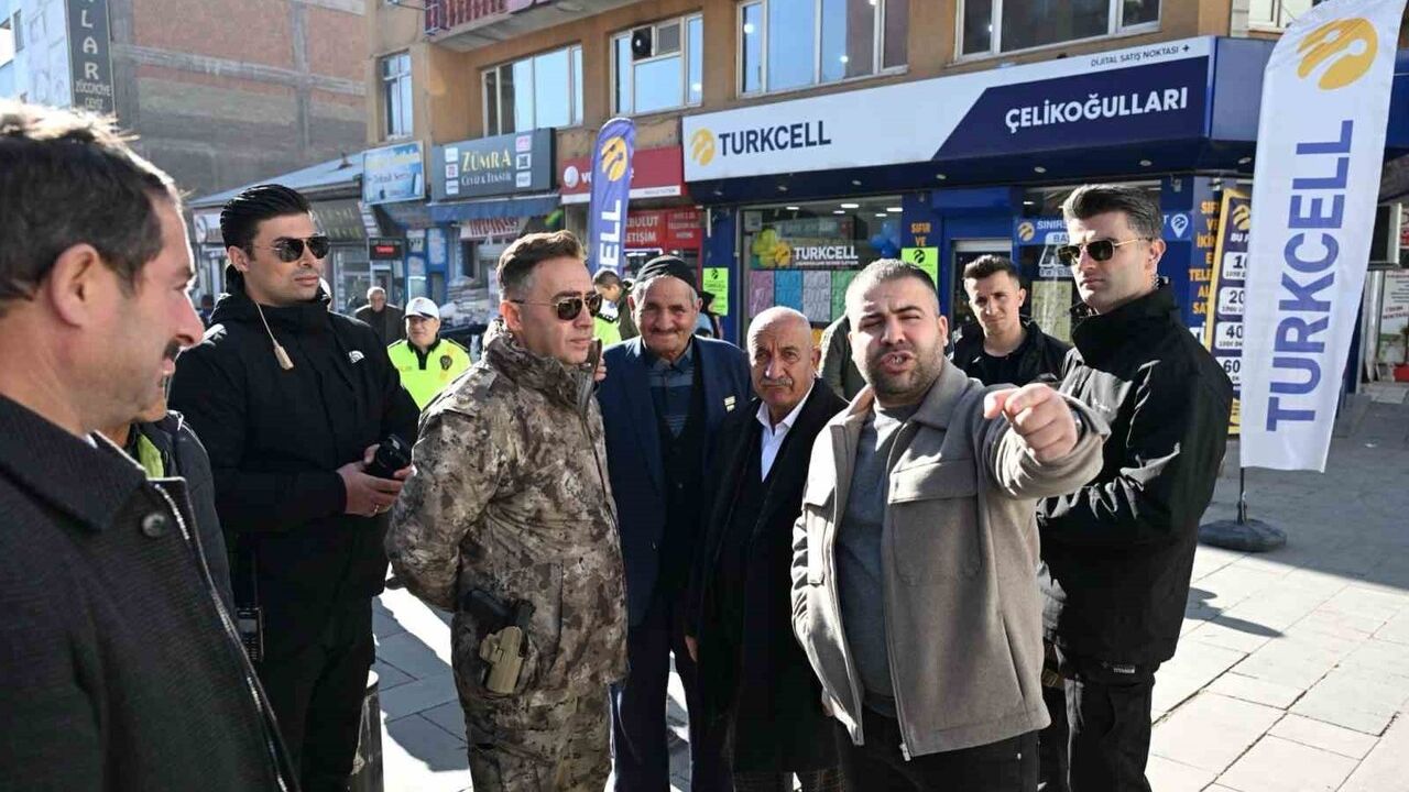 Ağrı Emniyet Müdürü Göksel Önder, Trafik Denetimlerini Yerinde İnceledi