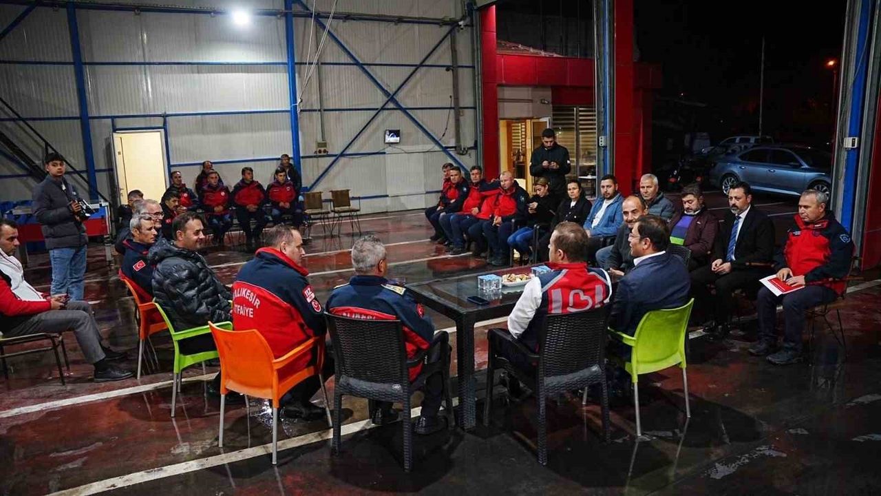 Ahmet Akın'ın Sındırgı'ya Moral Ziyareti