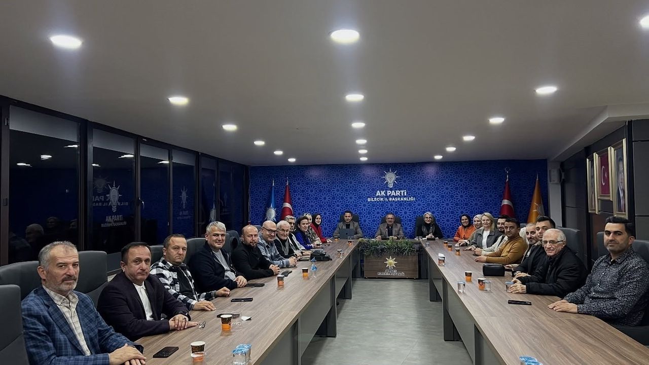 AK Parti Bilecik İl Yönetim Kurulu Toplantısı Yapıldı