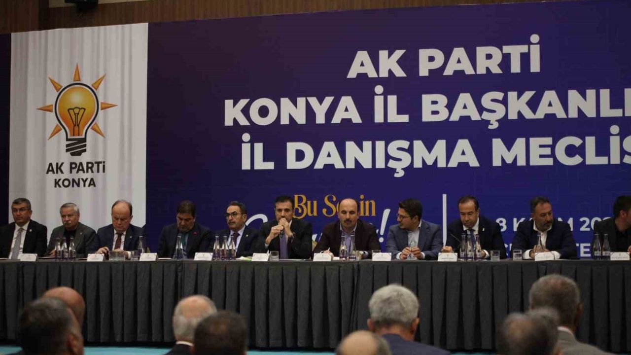 AK Parti Konya İl Başkanlığı'ndan Seferberlik Hamlesi