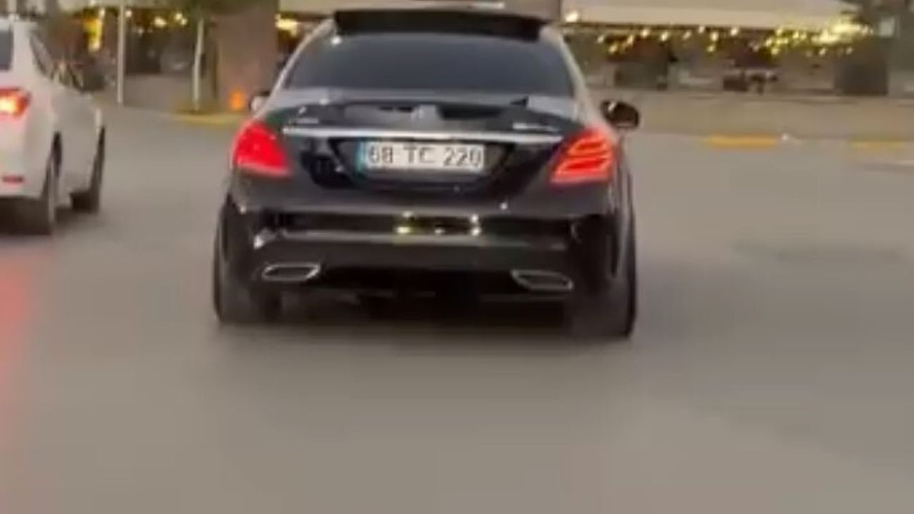 Aksaray'da Drift Yapan Sürücüye Rekor Ceza