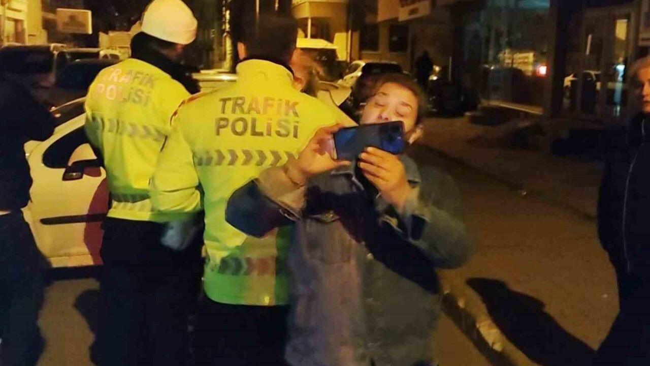 Aksaray'da Kaçan Sürücü ve Yakınlarının Gazetecilere Saldırısı