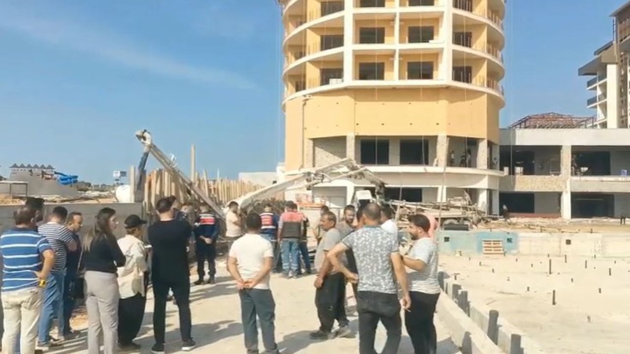 Alanya’da İnşaat Kazası: İşçi Hayatını Kaybetti