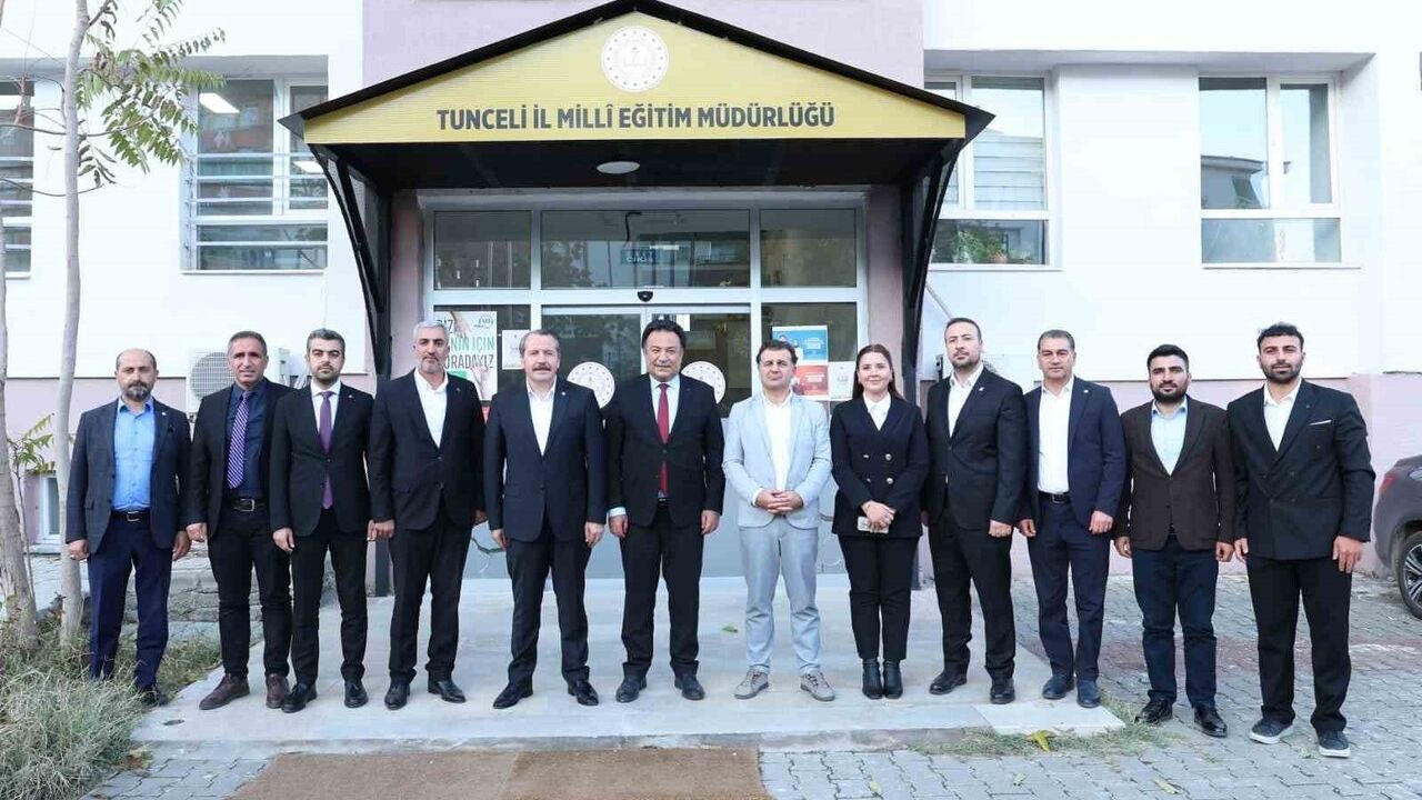Ali Yalçın Tunceli'de Teşkilat Mensuplarıyla Buluştu