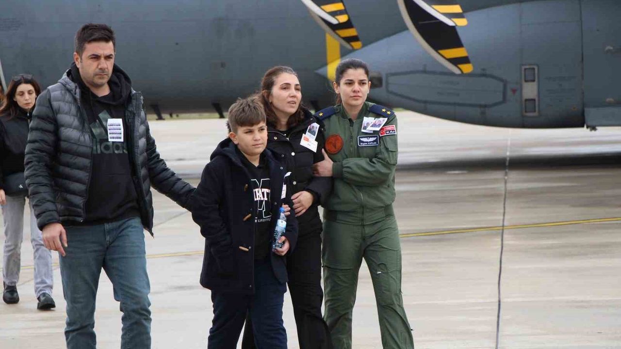 Amasya'da Şehit Astsubay Kaplan'ın Cenaze Töreni