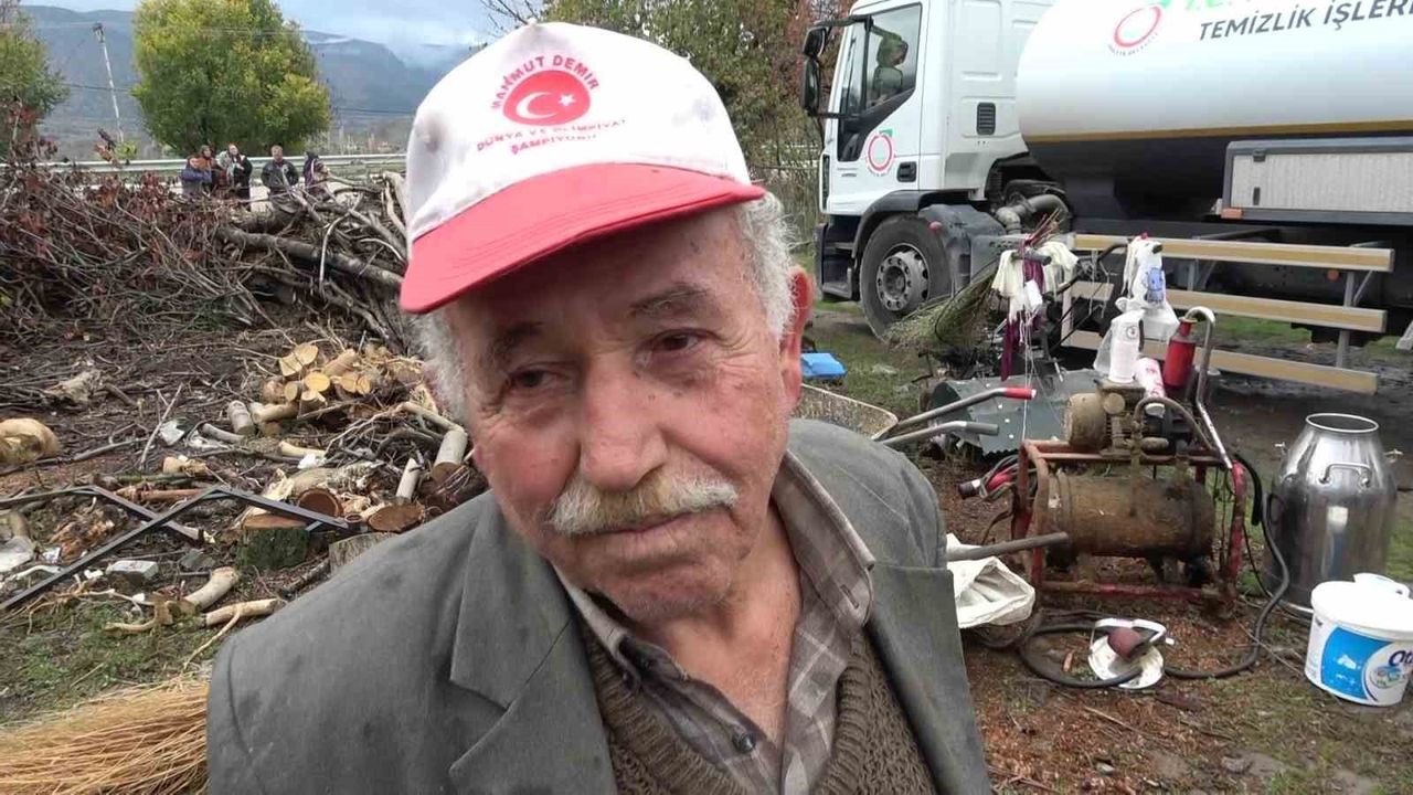 Amasya'da Yaşlı Çiftçinin Evi Yandı: 300 Bin TL Zarar