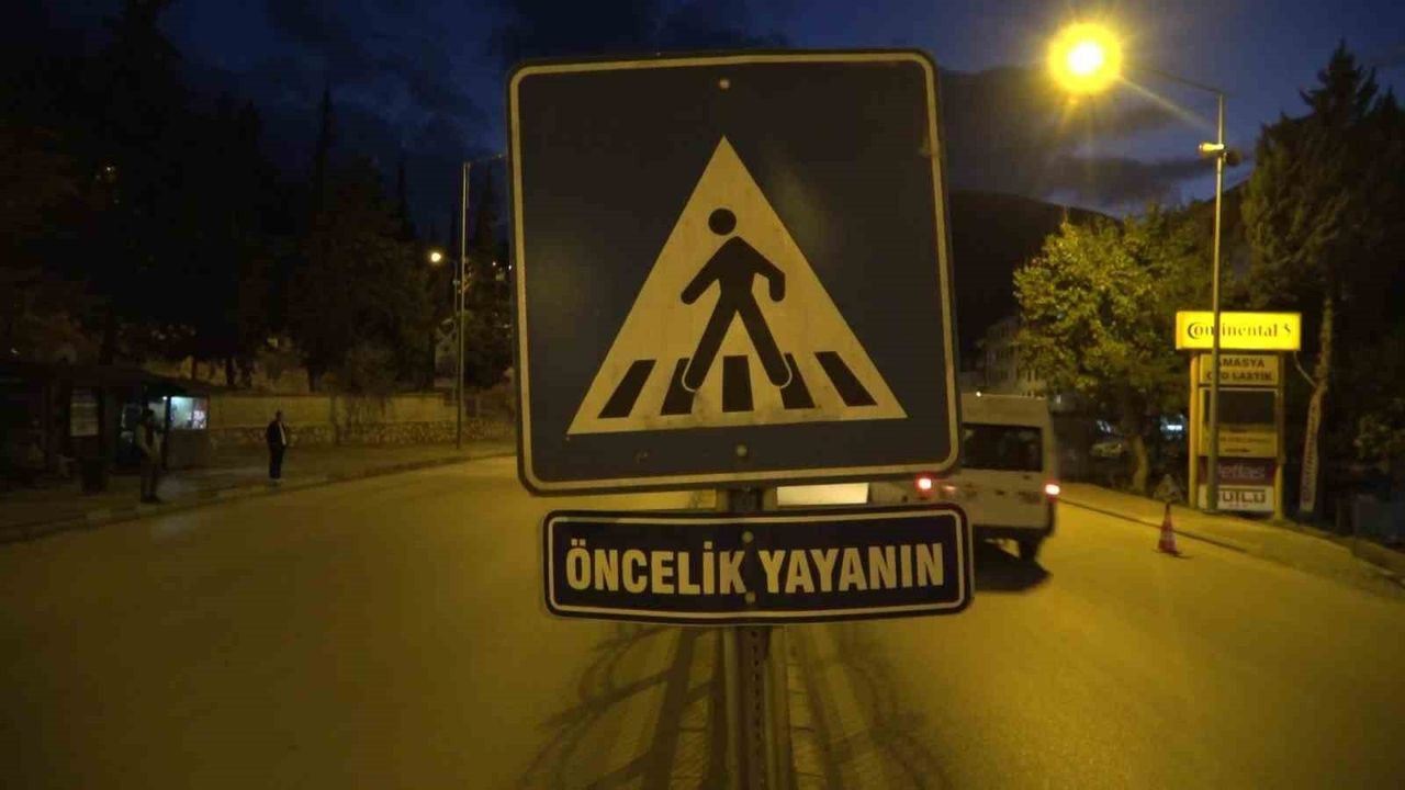 Amasya'da Yaya Geçidinde İki Kaza