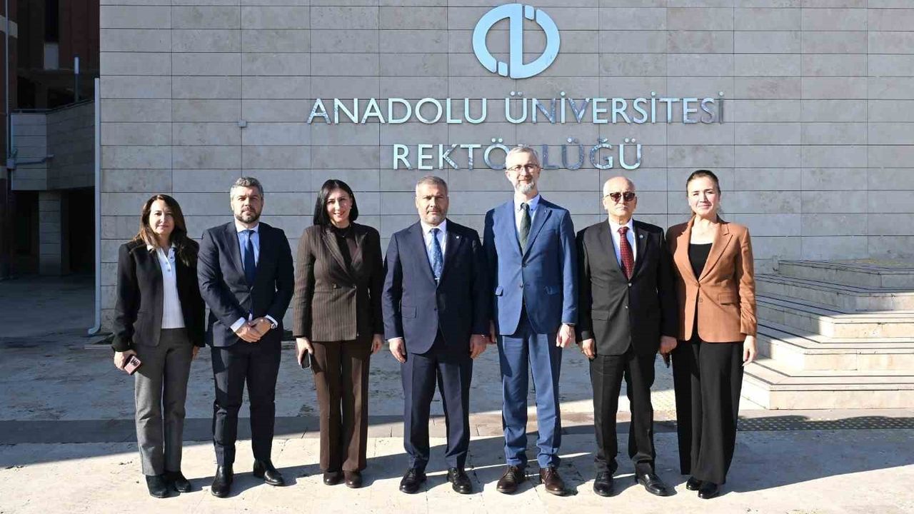 Anadolu Üniversitesi ve Ukrayna'dan Akademik İşbirliği Adımları