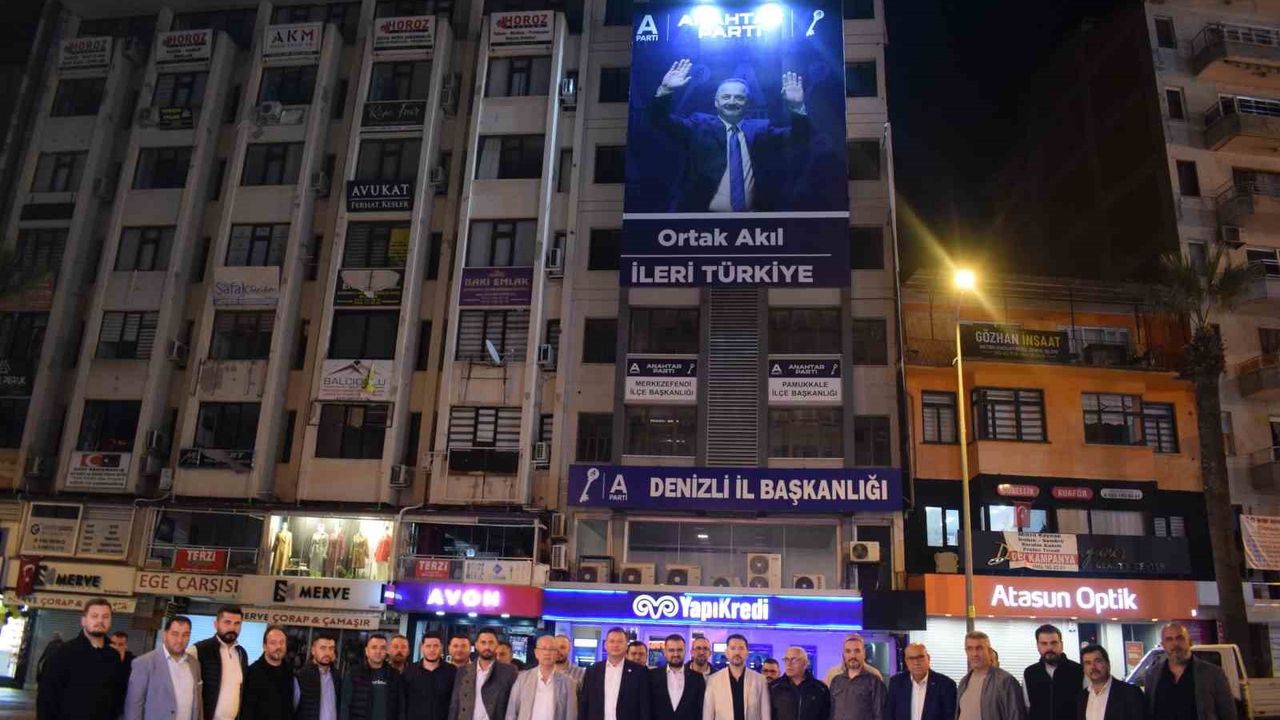 Anahtar Parti Denizli'de Yeni Çalışmalara Başladı