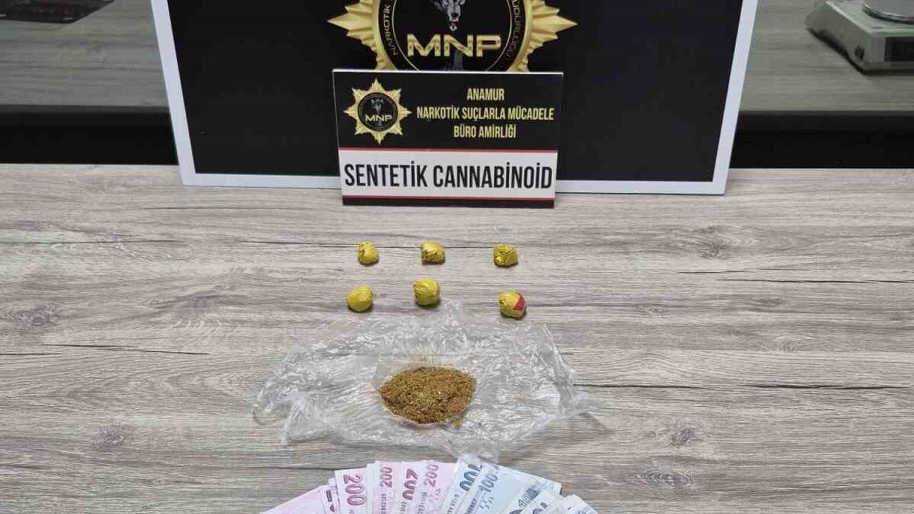Anamur'da Uyuşturucu Taciri Operasyonuyla Yakalandı