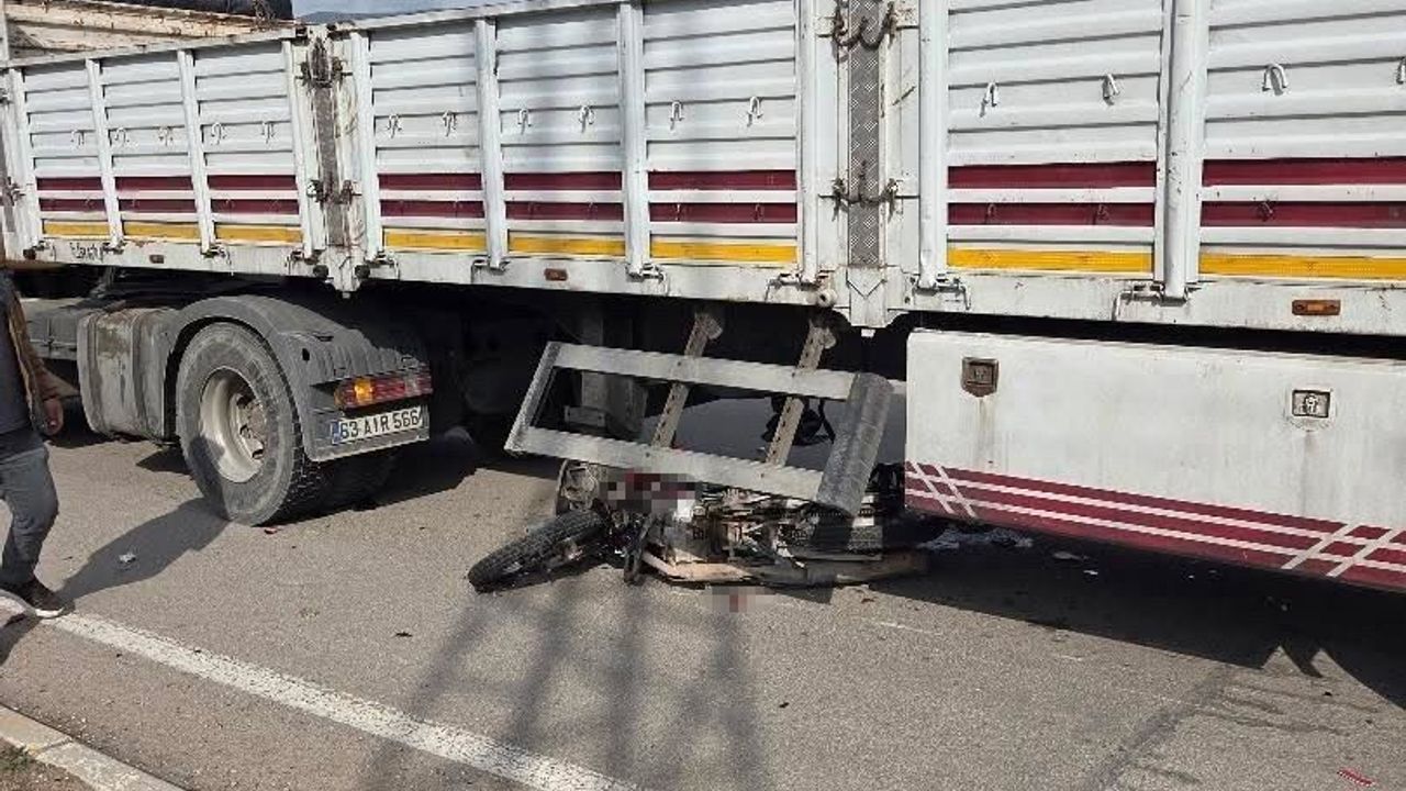 Antakya'da Motosiklet Kazası: Bir Hayat Kaybedildi