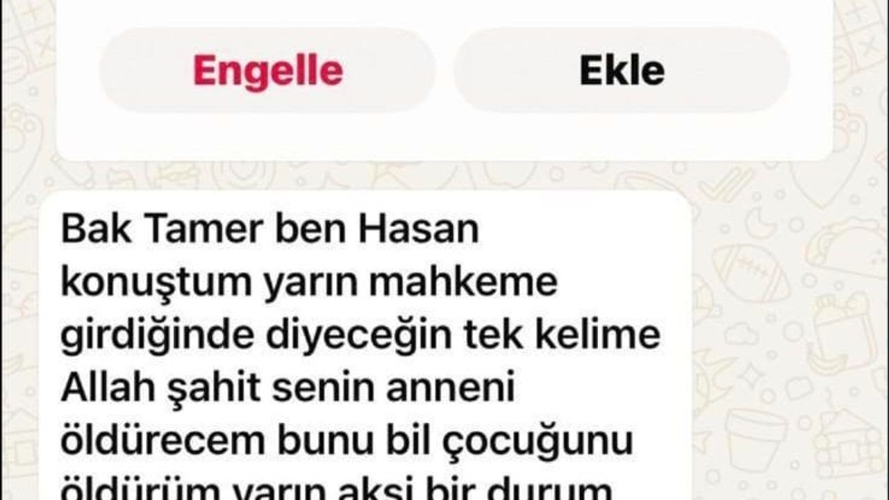 Antalya'da Cinayet Davasında Tehdit İddiaları