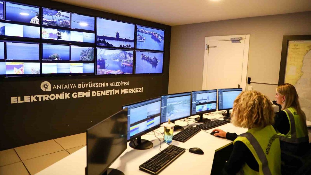 Antalya'da Elektronik Gemi Denetim Sistemi ile Deniz Kirliliğiyle Mücadele