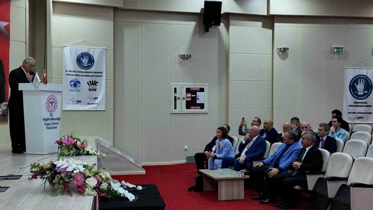 Antalya'da Uluslararası El Bileği Artroskopisi Kongresi
