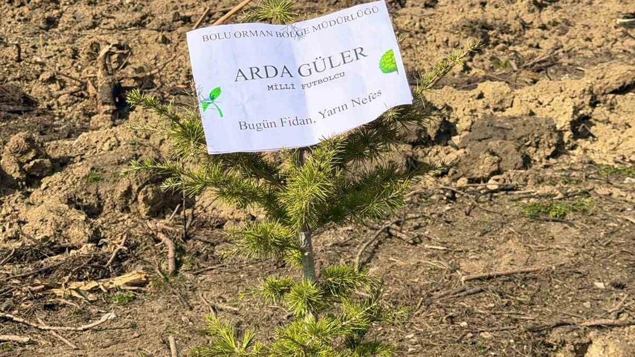 Arda Güler İçin Fidan Dikimi
