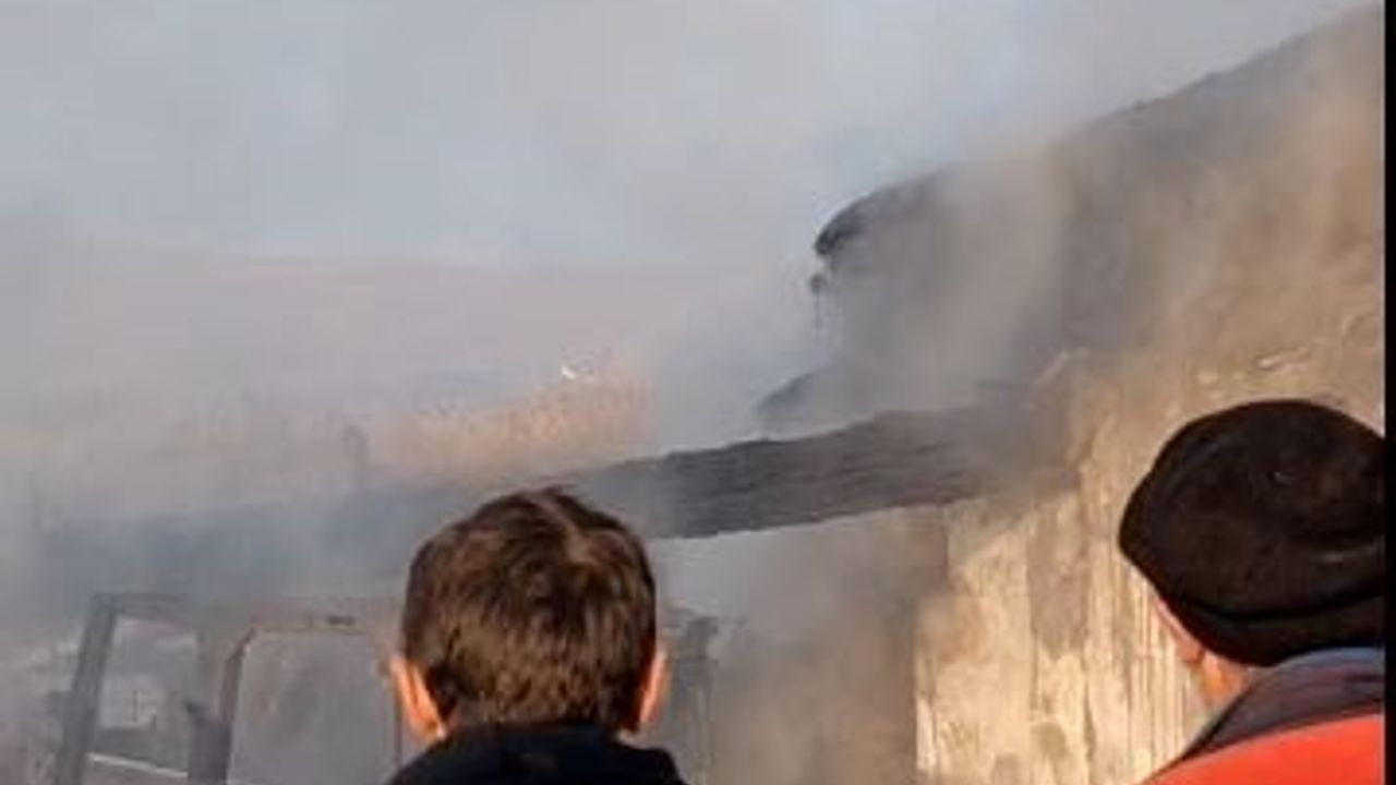 Ardahan'da Ahırda Yangın: Büyük Maddi Hasar