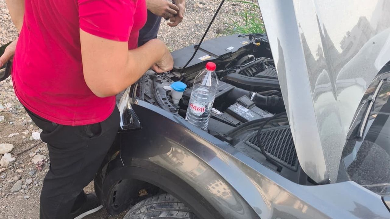 Arsuz’da İtfaiye Ekipleri Yavru Kediyi Kurtardı