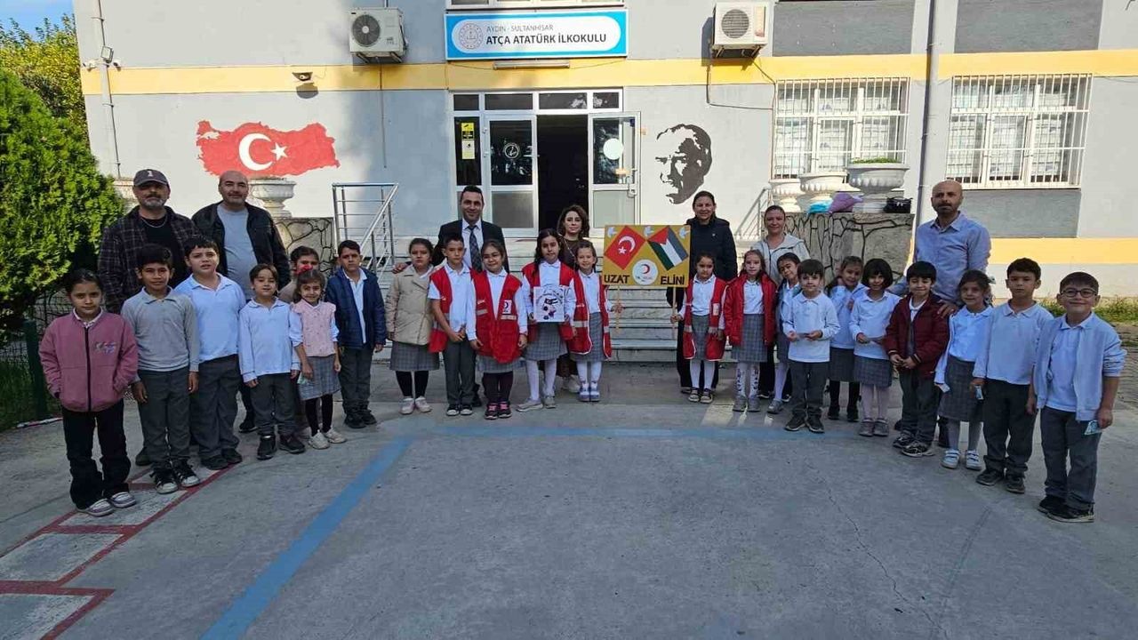Atça Atatürk İlkokulu'ndan Gazze için Anlamlı Yardım