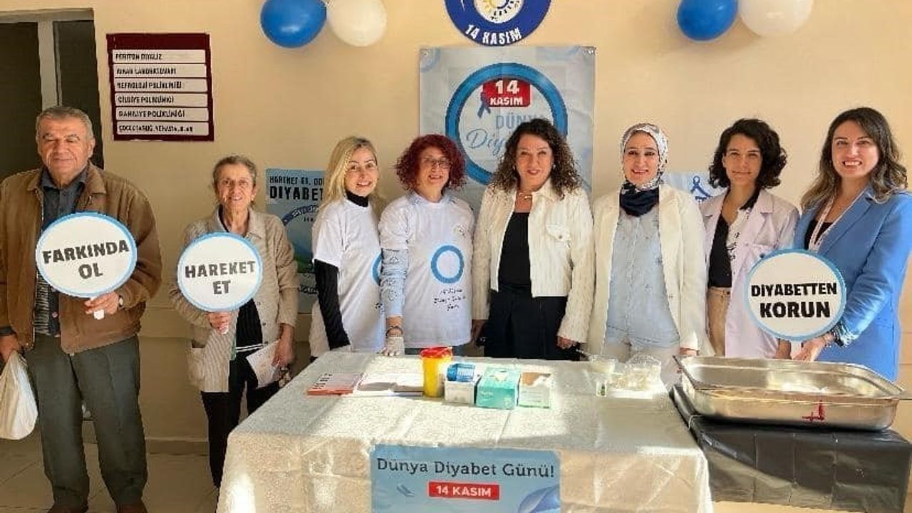 Aydın'da Diyabet Farkındalık Etkinliği