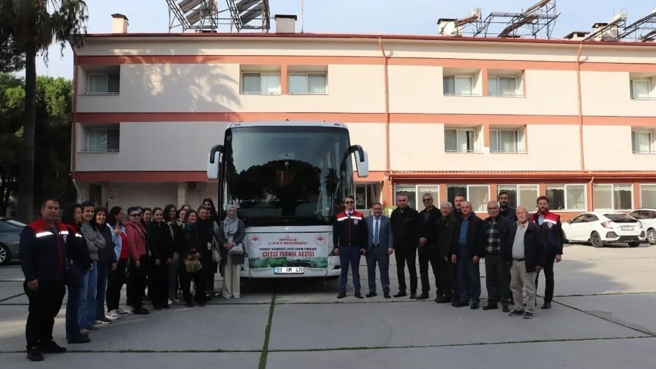Aydın'da Üreticilere Teknik Gezi Düzenlendi