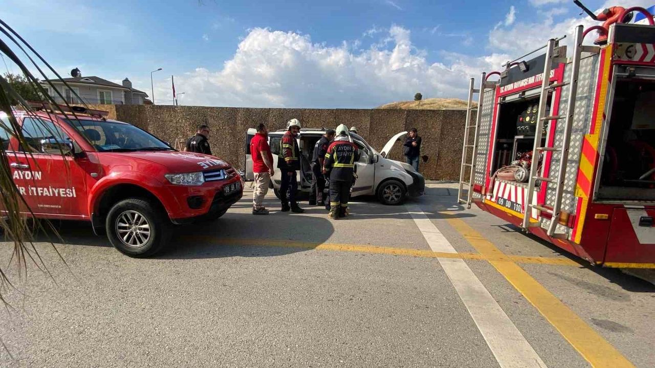 Aydın’da Yangın Öncesi Müdahale