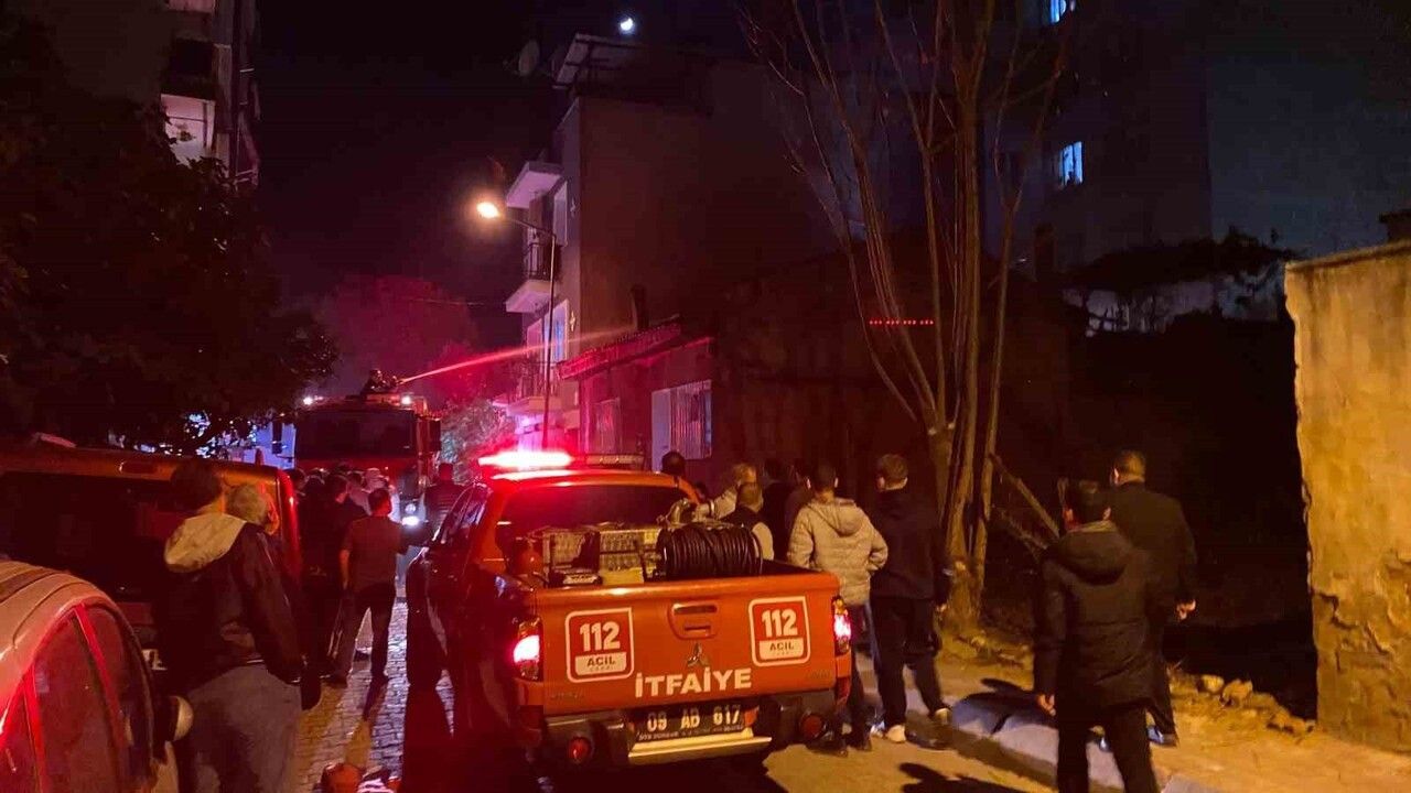 Aydın'da Yangın: Yaşlı Kadın Evsiz Kaldı