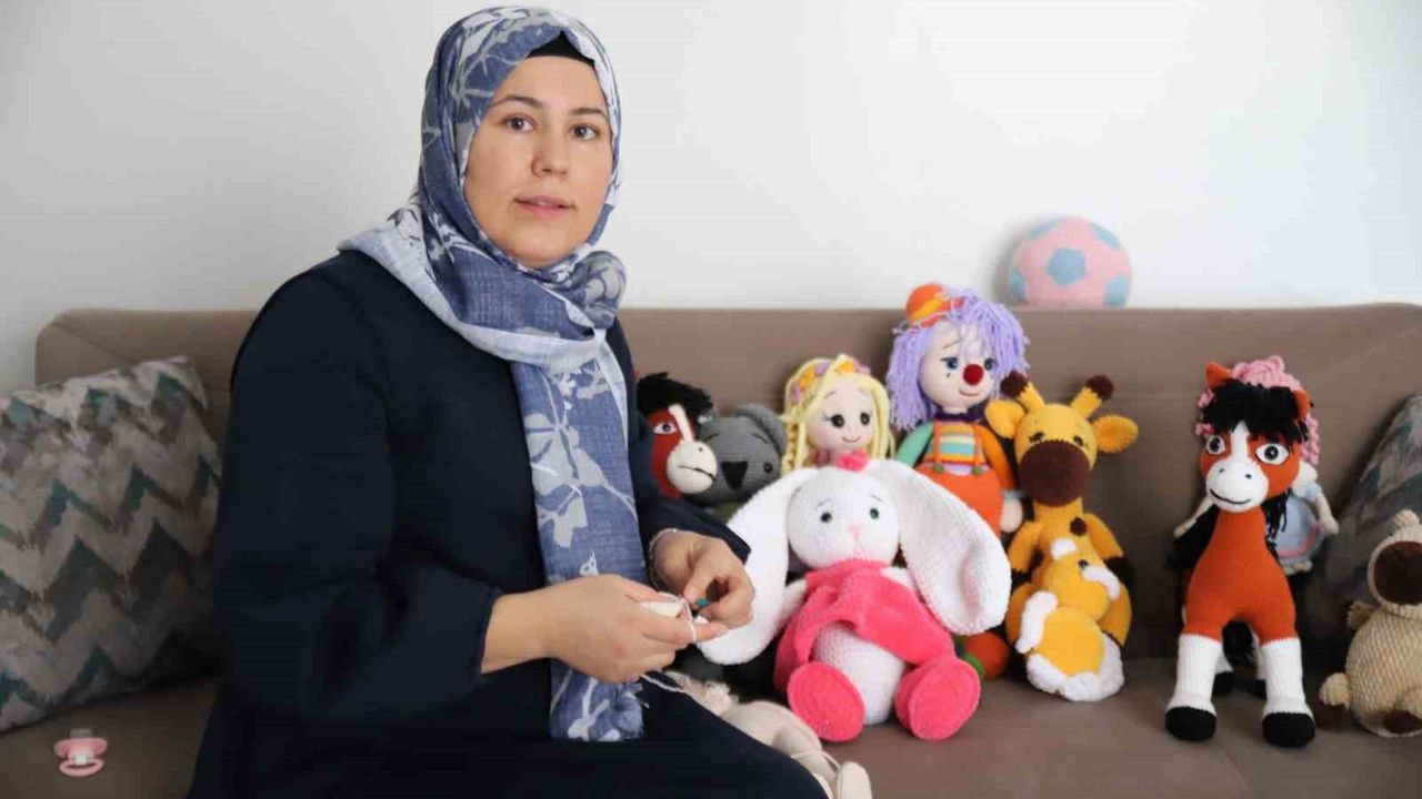Ayşe Çalışkan: 6 Çocuğuna El Emeği Oyuncaklarla Bakıyor