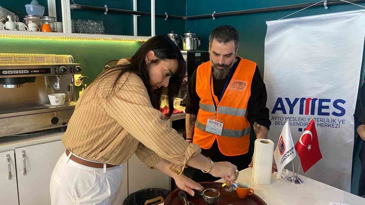 AYTO Barista Eğitimi Tamamlandı