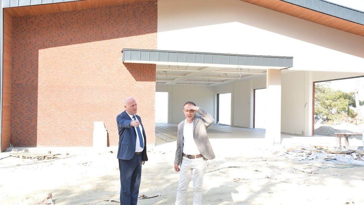 Babadağ Sosyal Tesis İnşaatı Hızla İlerliyor