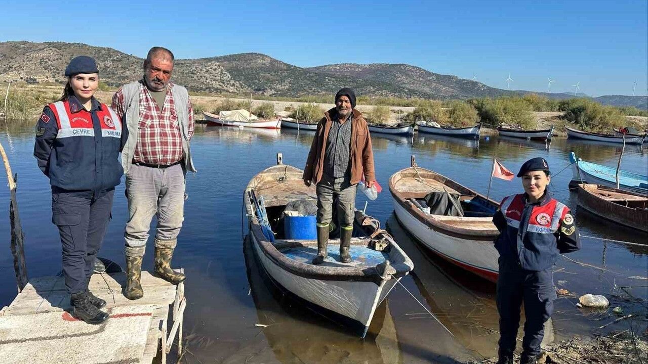 Bafa Gölü’nde Yaban Hayatına Denetim