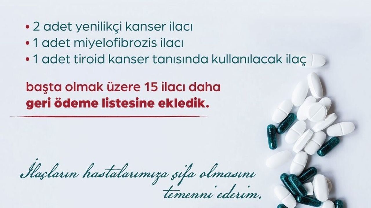 Bakan Işıkhan'dan Kanserle Mücadelede Yeni İlaçlar