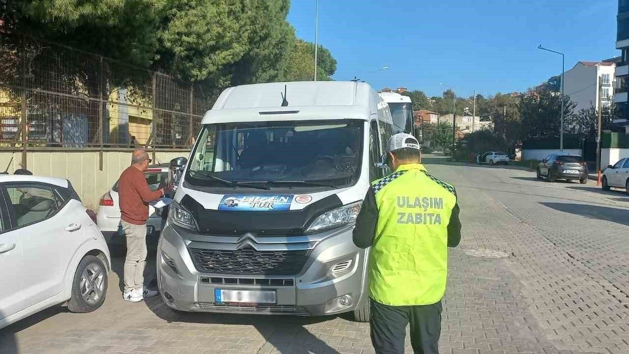 Balıkesir Büyükşehir Belediyesi'nden Okul Servislerine Denetim