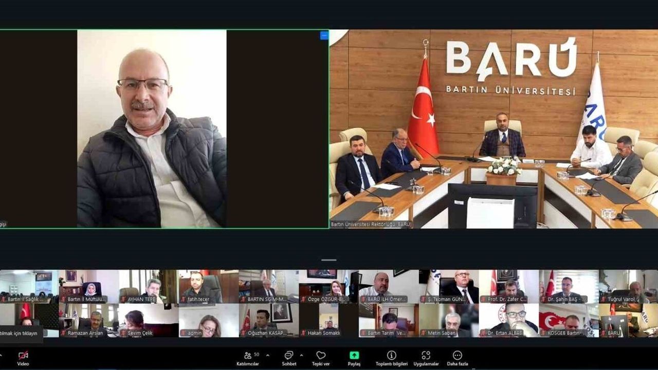 Bartın Üniversitesi'nde Danışma Kurulu Toplantısı Gerçekleştirildi