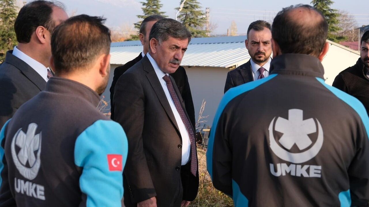 Başkan Aksun'dan UMKE Ekibine Destek Ziyareti