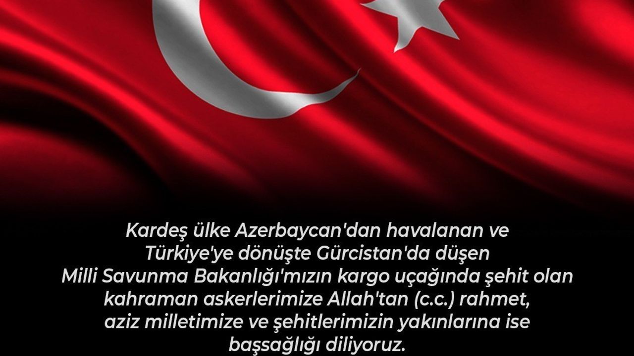 Başkan Erdoğan'dan Şehit Askerler İçin Taziye Mesajı