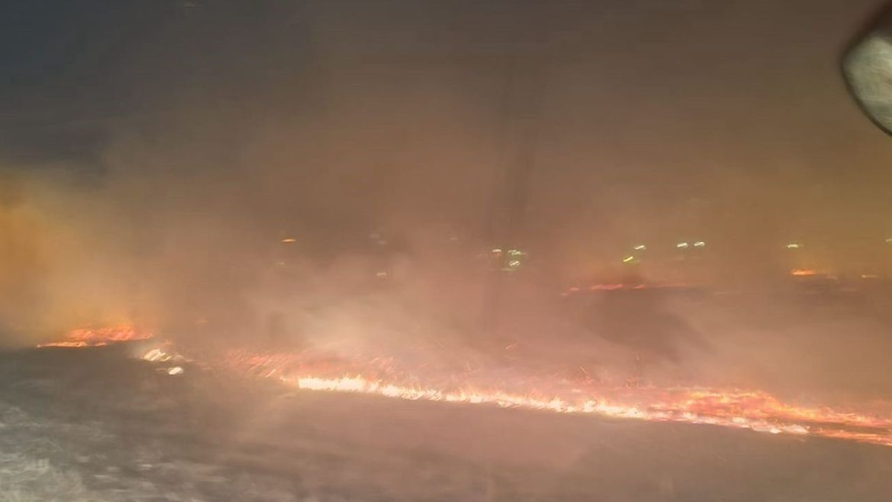 Batman'da Fırtına Nedeniyle Tandır Yangını