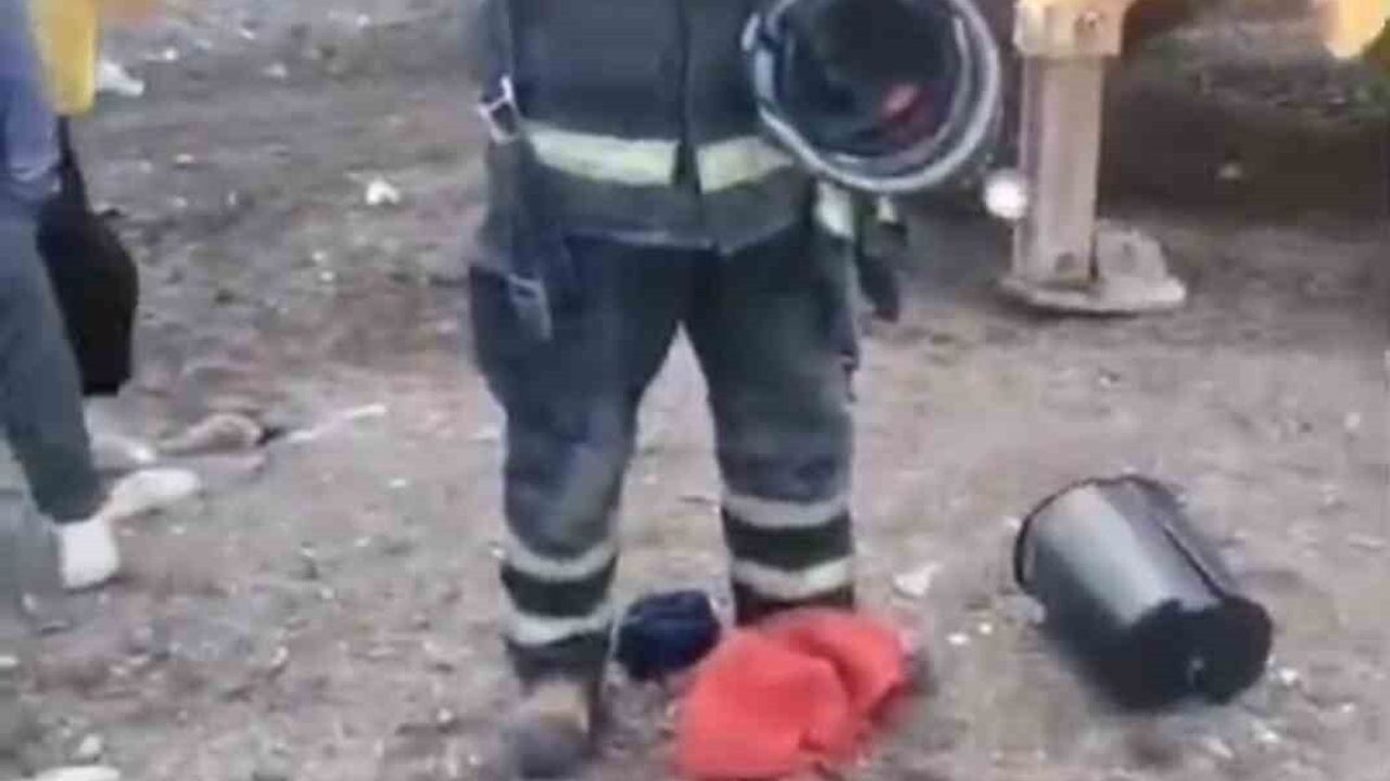 Batman İtfaiyesi, 20 Metrelik Kuyuya Düşen Horozu Kurtardı