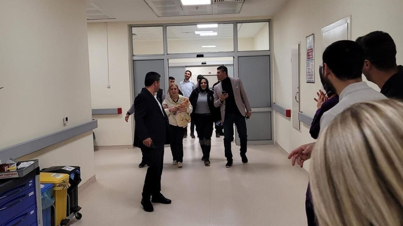 Battalgazi Devlet Hastanesi'nde Pembe Kod Tatbikatı