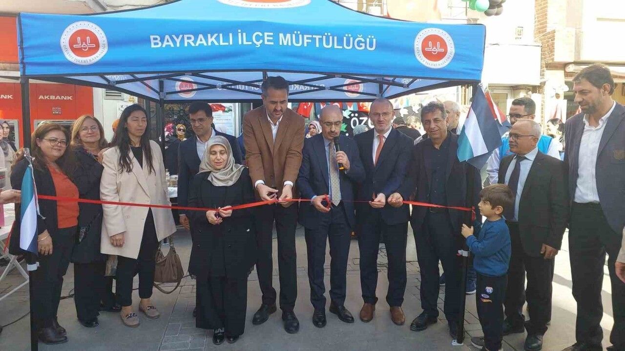 Bayraklı Müftülüğü'nden Gazze İçin Destek Etkinliği