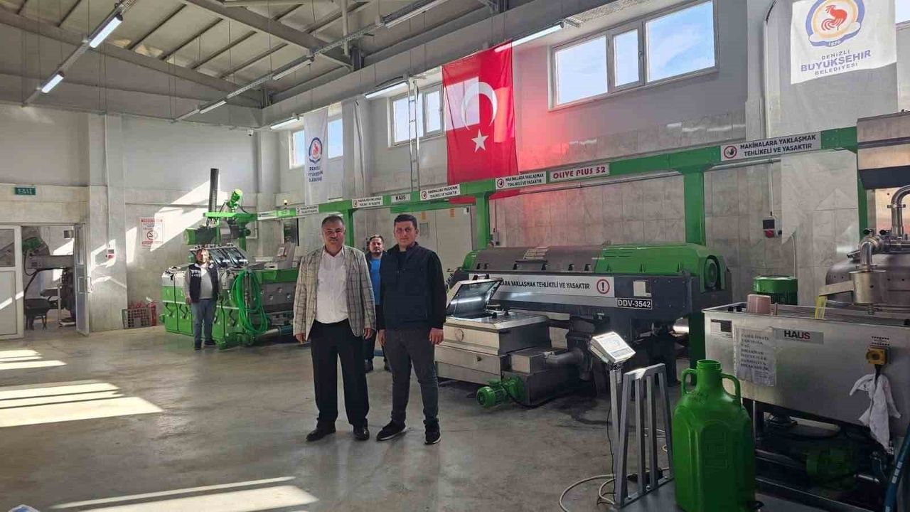 Beyağaç'ta Zeytinyağı Sezonu Açıldı