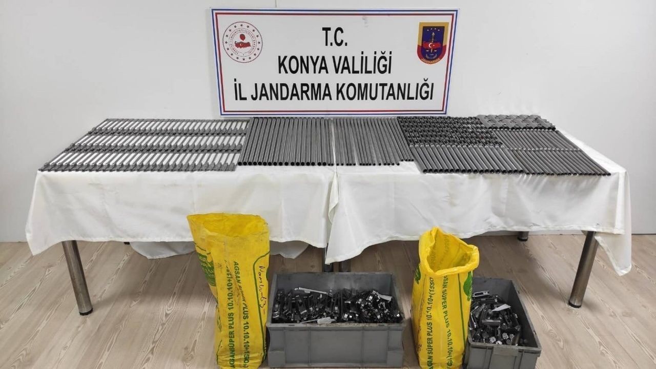 Beyşehir'de Silah Parçası Operasyonu: Çok Sayıda Eşya Ele Geçirildi
