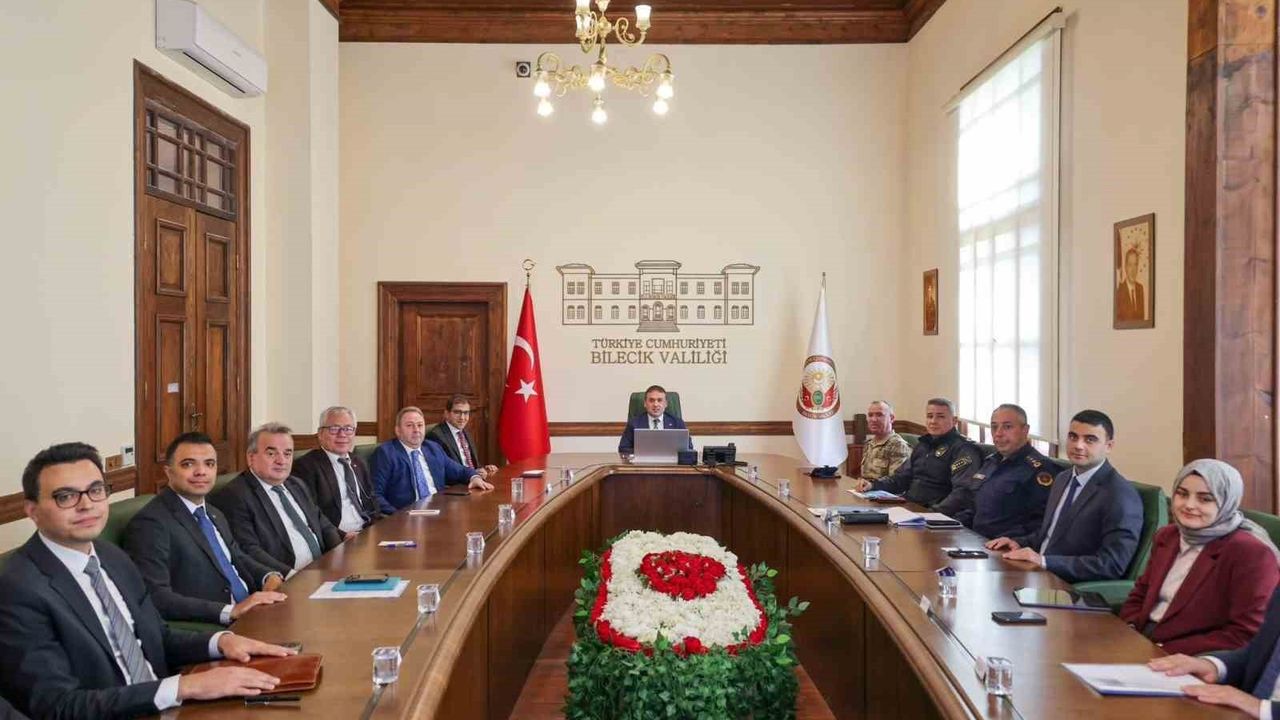 Bilecik'te Asayiş ve Güvenlik Toplantısı